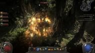 Some maps, while gorgeous, are incredibly dense, visually. (Image via Grinding Gear Games)